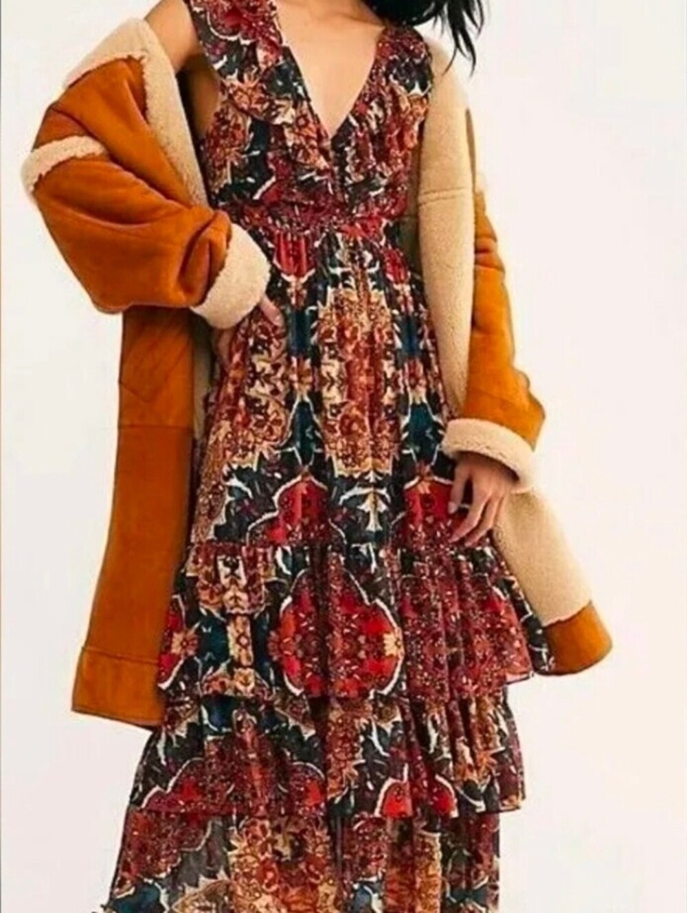 Free People Boho Maxi Dress Size 2